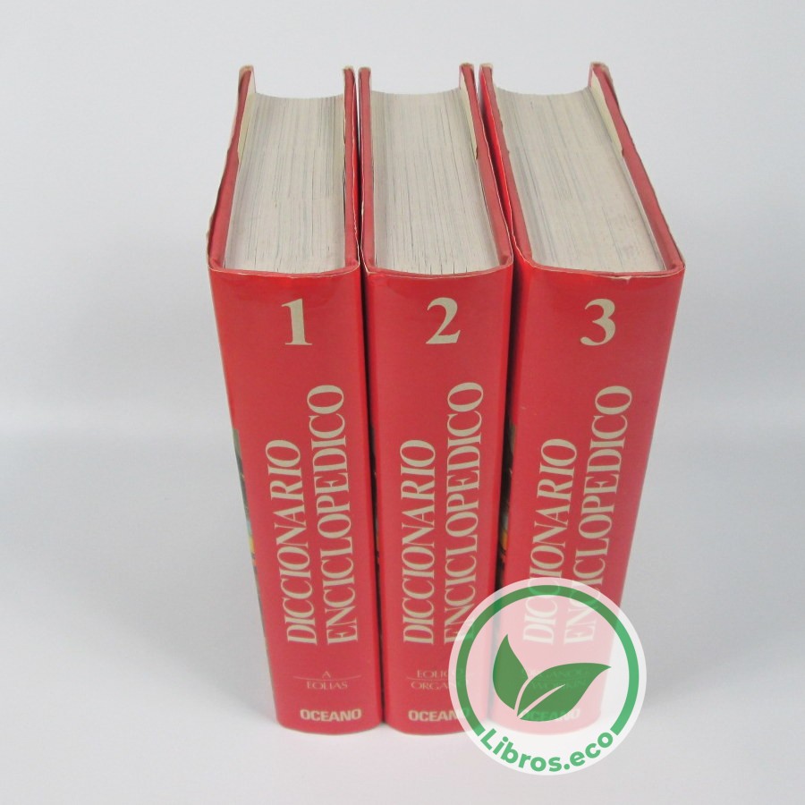 Comprar Diccionario Enciclopédico Océano 3 tomos Libros Eco