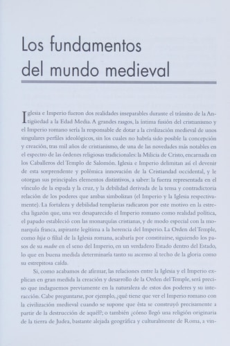Templarios, los. una historia muy presente