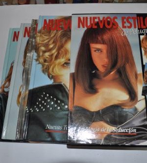 Nuevos estilos de peluquería: nuevas tendencias t. 2. muy personal t. 3. seducción y elegancia t. 4. nuevas técnicas y productos