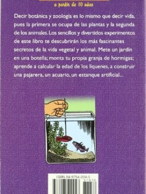 14997163485213.jpg Experimentos sencillos de botánica y zoología