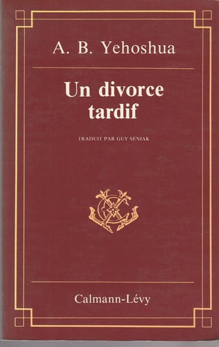 Un divorce tardif roman