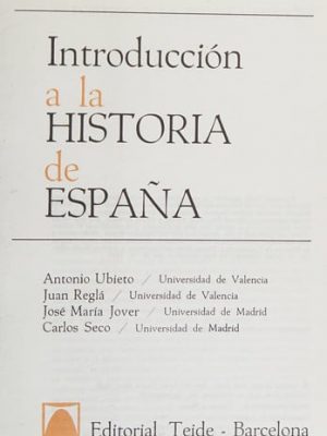 Introducción a la historia de españa