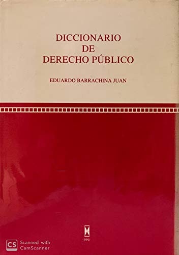 Diccionario de derecho público