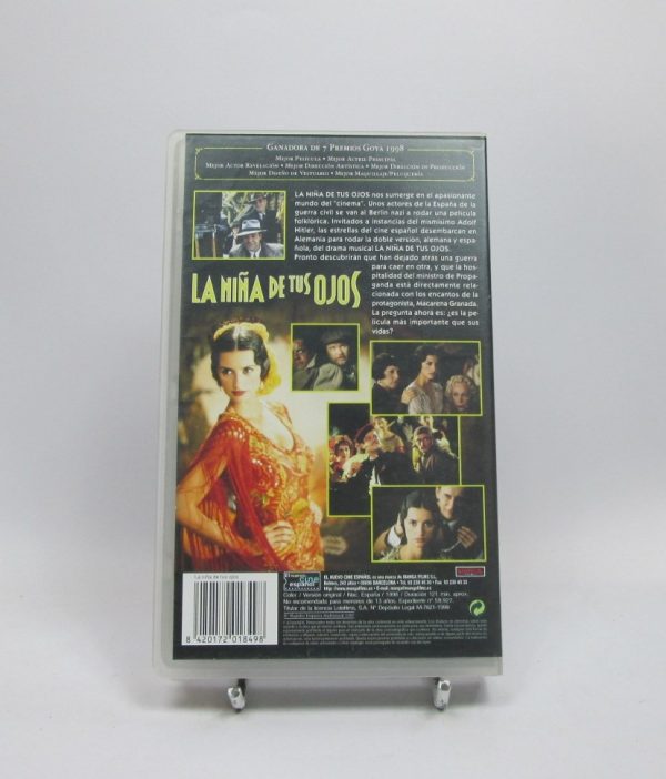 La niña de tus ojos vhs
