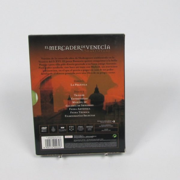 El mercader de venecia - dvd