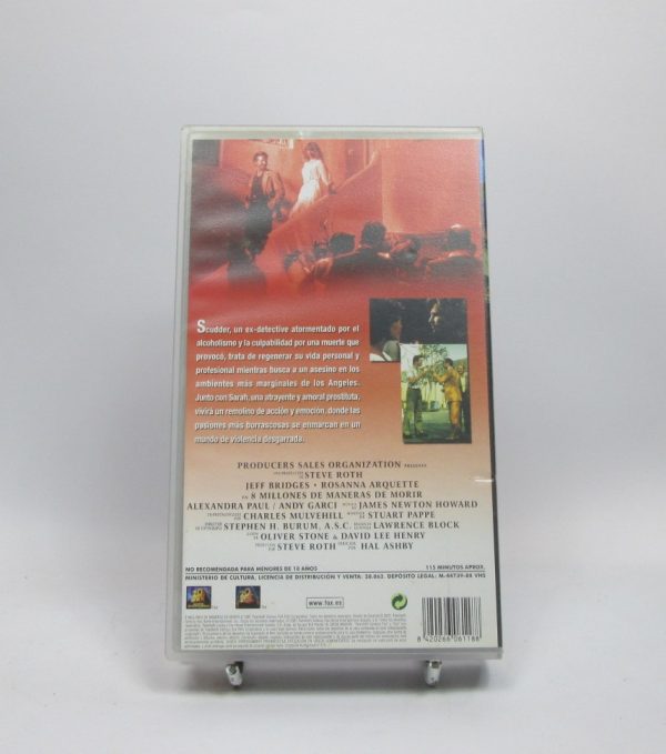 8 millones de maneras de morir vhs