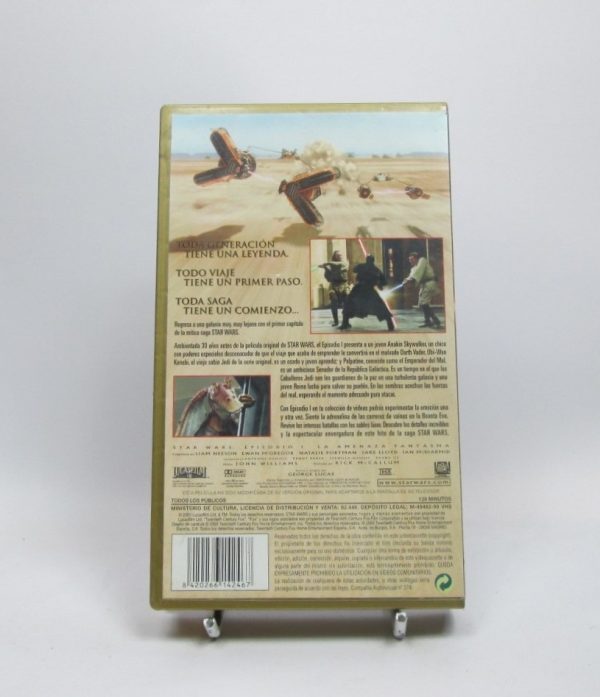 Star wars i. la amenaza fantasma vhs