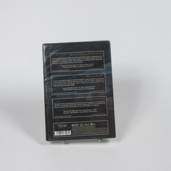 Sherlock holmes y el arma secreta/ terror en la noche/ vestido para matar