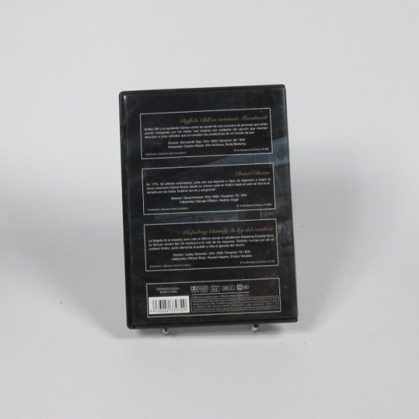 Buffalo bill en territorio tomahawk/ daniel boone/ hopalong gassily; la ley del revólver