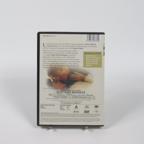 Memorias de áfrica - dvd