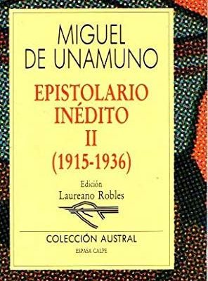 Epistolario inédito: 1915-1936
