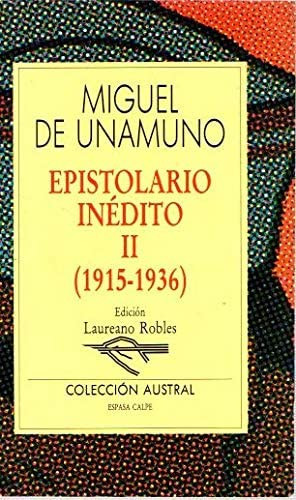 9531223485187.jpg Epistolario inédito: 1915-1936