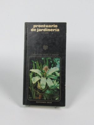 Prontuario de jardinería