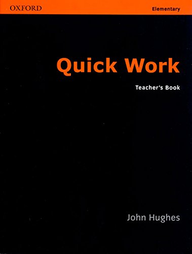 Quick work elementary. teacher's book