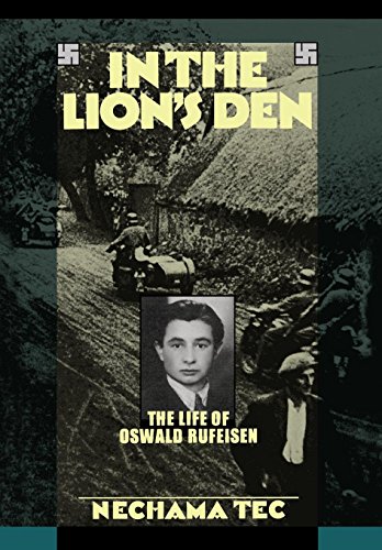 In the lion's den: the life of oswald rufeisen