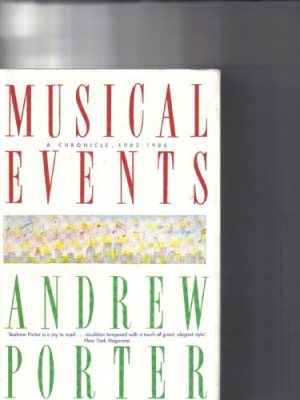 Version 1.0.0 Musical events: a chronicle, 1983 1986
