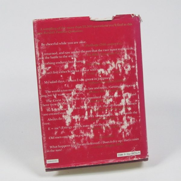 Bartlett's familiar quotes