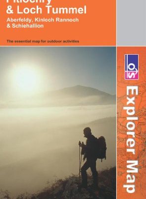 Pitlochry & loch tummel (explorer map)