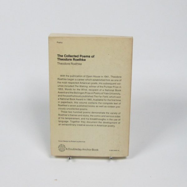 The collected poems of theodore roethke