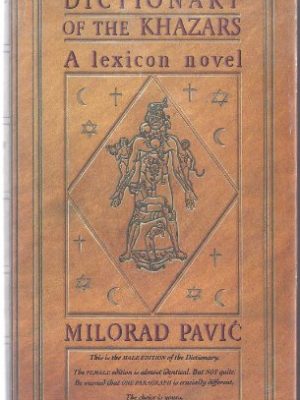 Dictionary of the khazars: a lexicon novel in 100,000 words (male edition) (english and serbo-croatian edition)