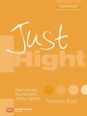 Just right teacher's book: elementary british english version (just right course)