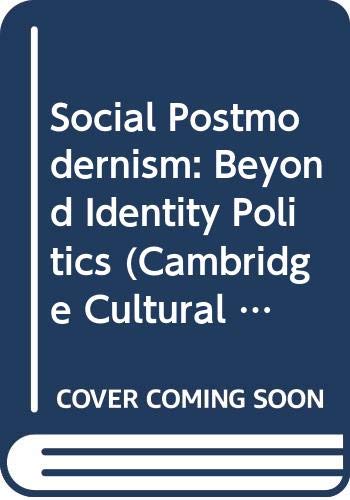Social postmodernism: beyond identity politics (cambridge cultural social studies)