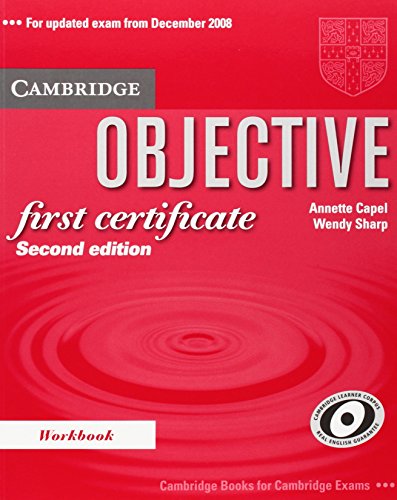 Objective first certificate workbook