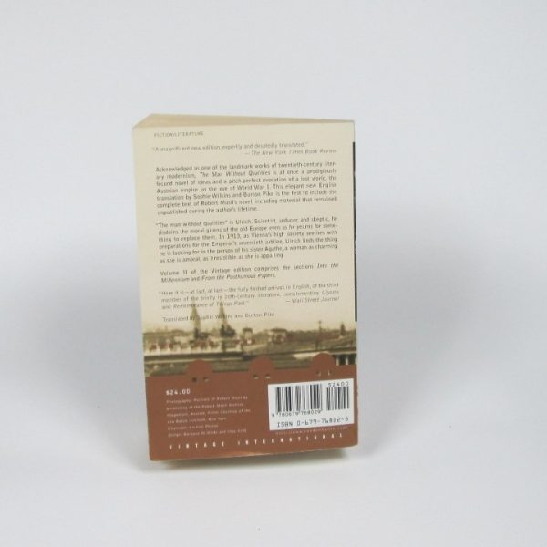 The man without qualities (vol. 2)