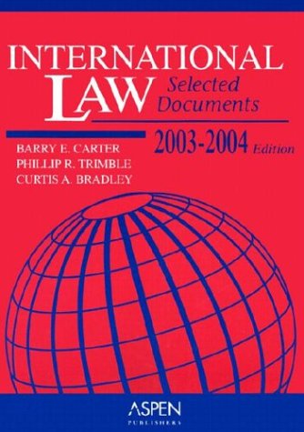 International law 2003-2004: selected document