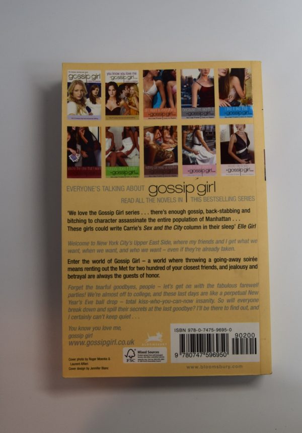 Don't you forget about me a gossip girl novel