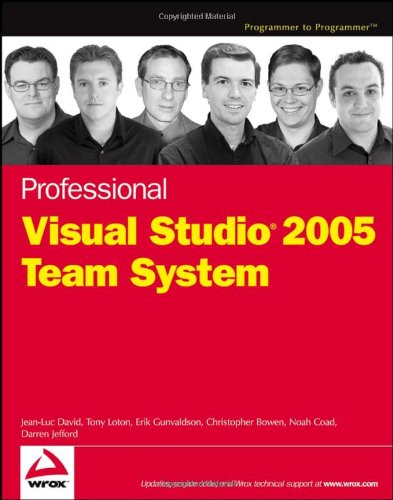Professional visual studio 2005 team system