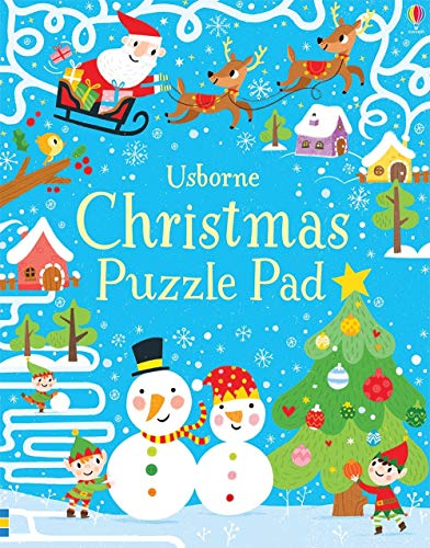 Christmas puzzle pad