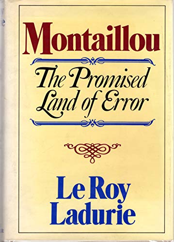Montaillou: the promised land of error (english and french edition)