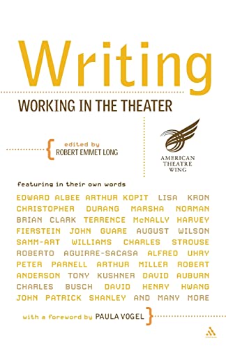 Writing: working in the theatre (working in the theatre seminars)
