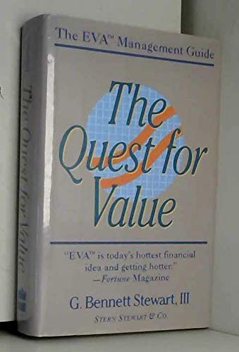 The quest for value (a guide for senior managers) 1999