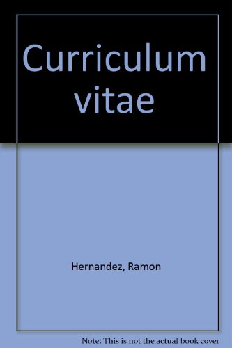 9780892950959_curriculum-vitae-spanish-edition_front-1.jpg Curriculum vitae (spanish edition)