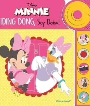 Libro con timbre minnie mouse ldb