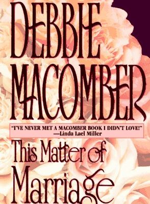 This matter of marriage