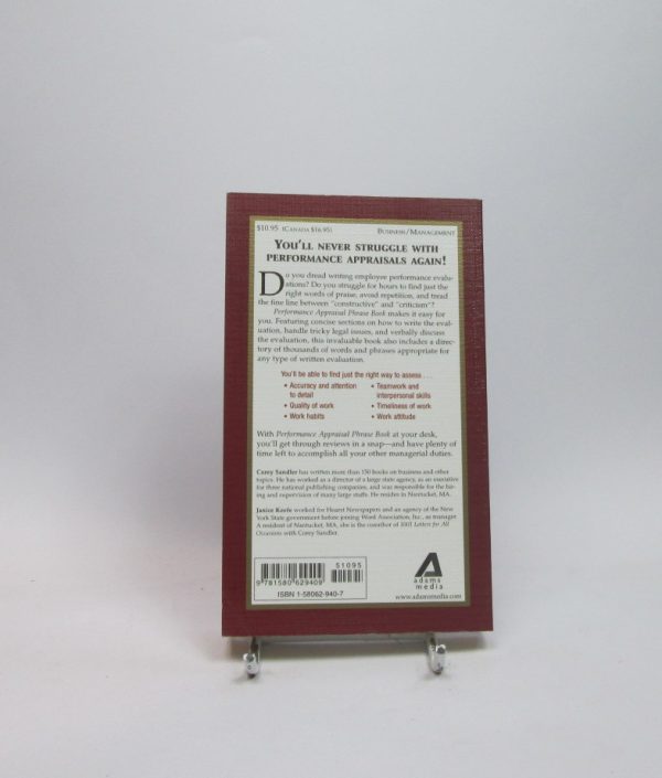 9781580629409_perfomance-appraisal-phrase-book_back-4.jpg Perfomance appraisal phrase book