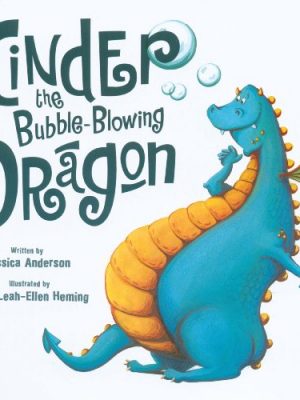 Cinder the bubble blowing dragon