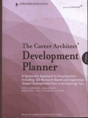 9781933578224_career-architect-development-planner-5th-edition_front-1.jpg Career architect development planner, 5th edition