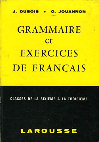 Grammaire et exercices de francais