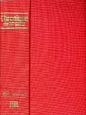 Chronique du 20e siècle