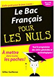 Le bac français pour les nuls