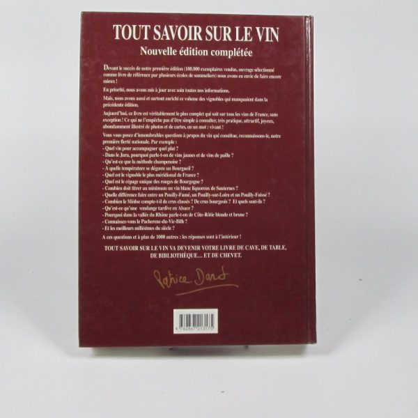 Tout savour sur le vin