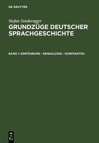Einführung - genealogie - konstanten (german edition)