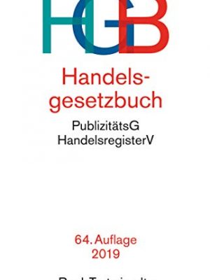 Handelsgesetzbuch (beck-texte im dtv)