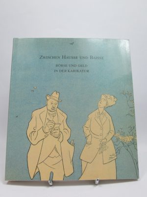 Borse und geld in der karikatur