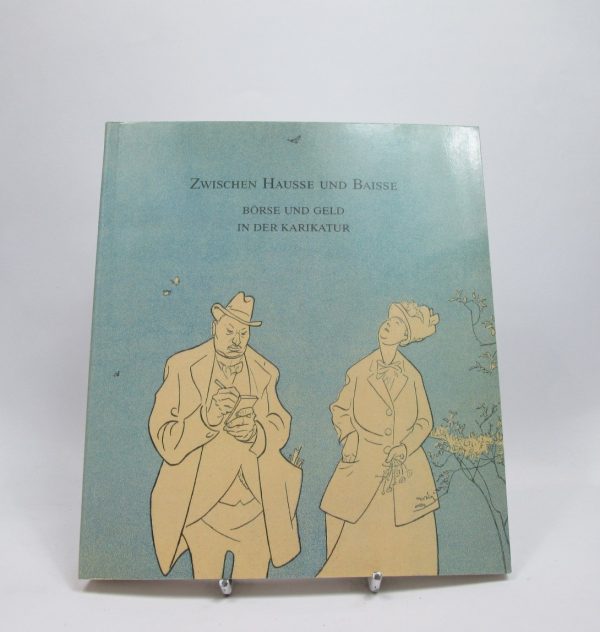 Borse und geld in der karikatur