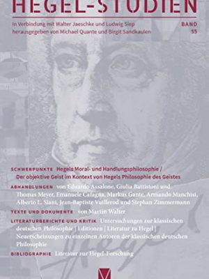 Hegel-studien band 55 (german edition)